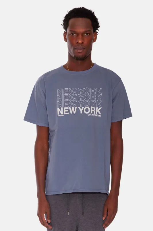 New York or Nothing Tee Baltic sold by Blue & Cream
