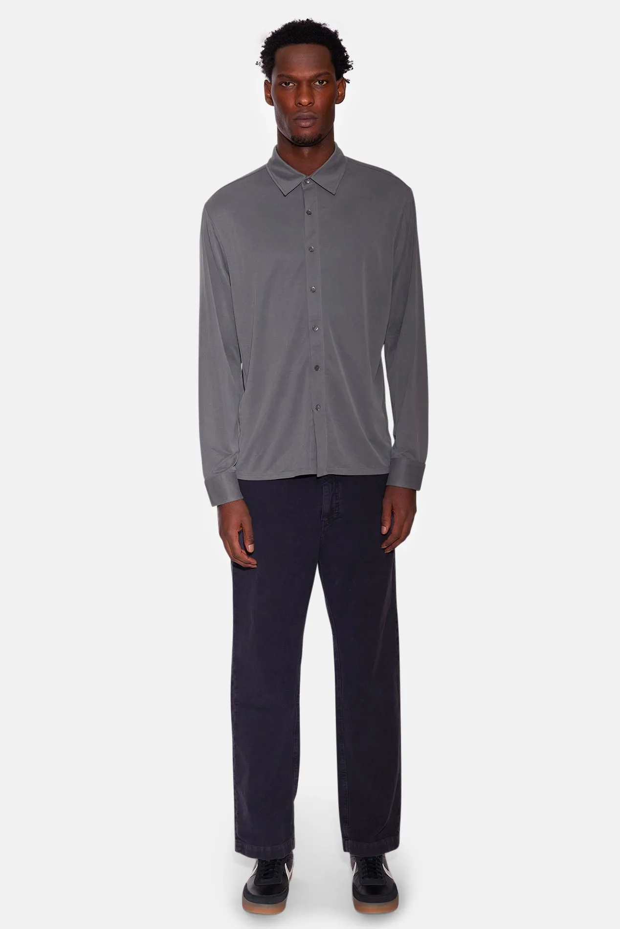 Micro Pique Shirt Dark Olive sold by Blue & Cream product image thumbnail 4