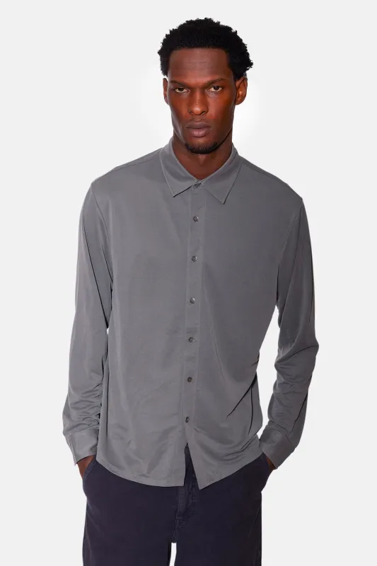 Micro Pique Shirt Dark Olive sold by Blue & Cream