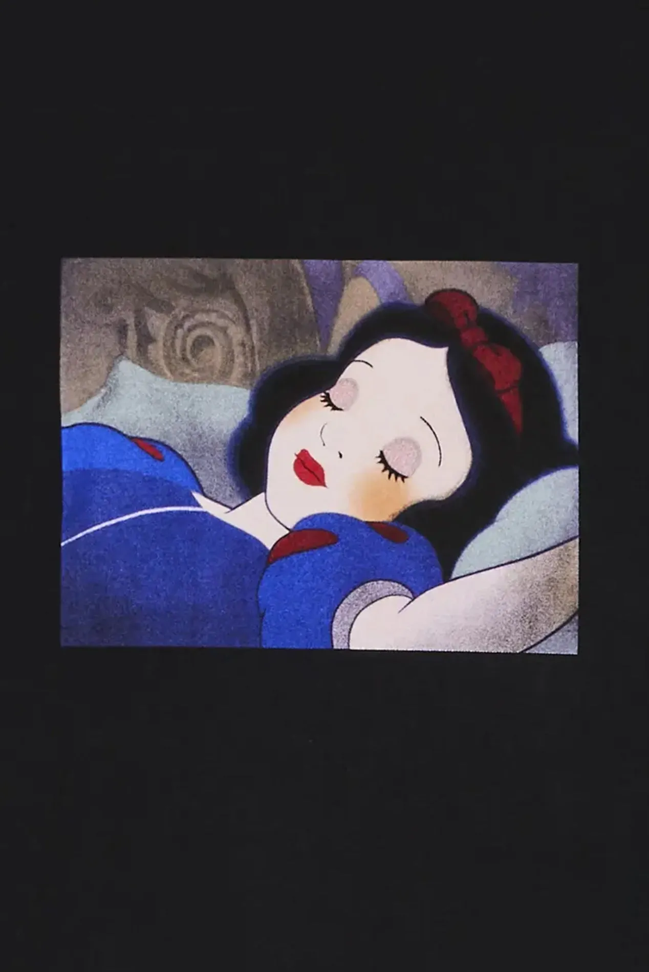 Snow White Tee Black sold by Blue & Cream product image thumbnail 2