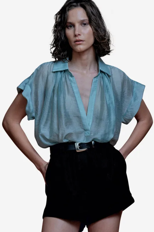 Trinity Top Emerald sold by Blue & Cream