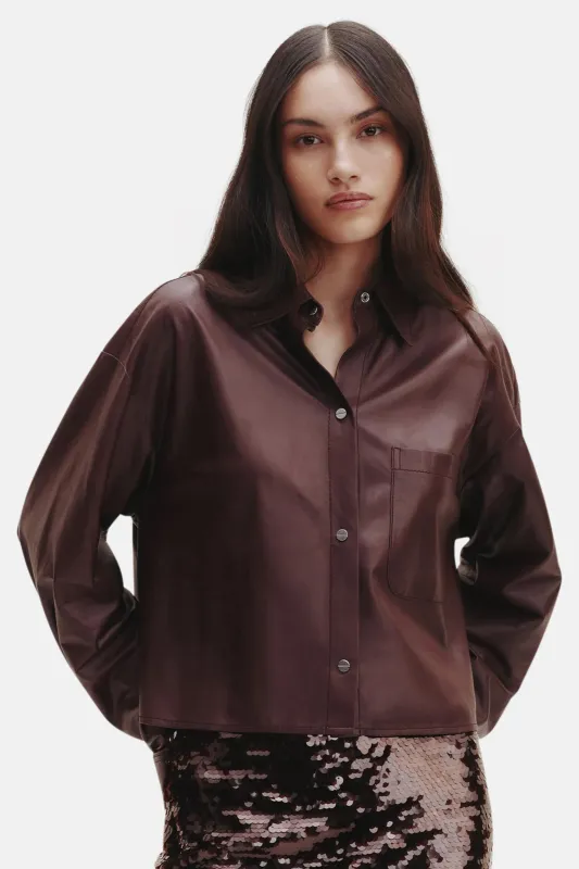 Little Big Joe in Leather Wine sold by Blue & Cream