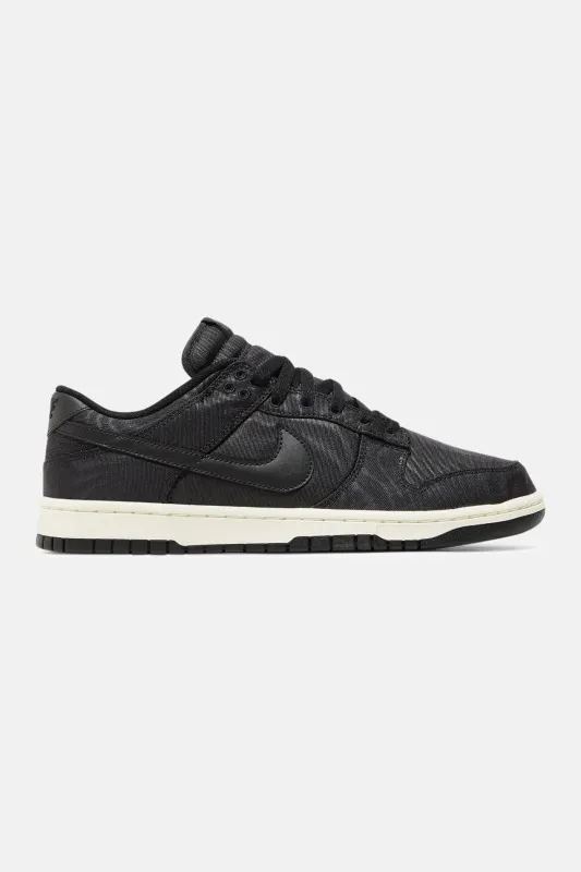 Men's Dunk Low Black Canvas sold by Blue & Cream