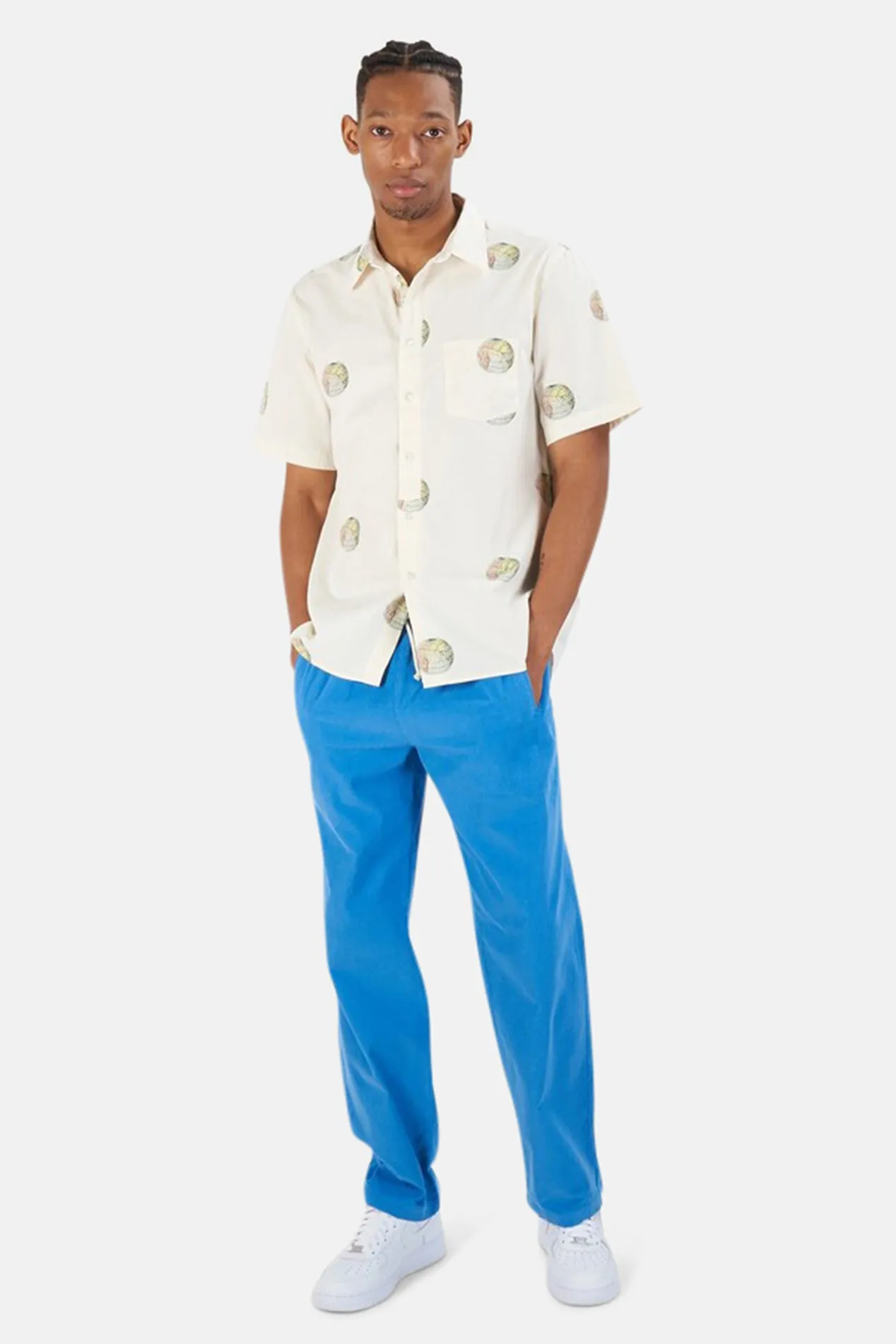 Lemos Beach Trousers Cendre Blue Corduroy sold by Blue & Cream product image thumbnail 5