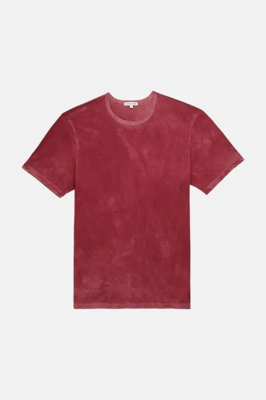 Classic Crew Tee Vintage Brick sold by Blue & Cream