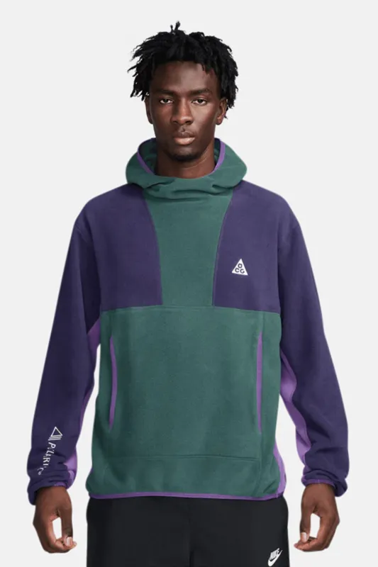 ACG "Wolf Tree" Men's Pullover Hoodie Green/Purple sold by Blue & Cream