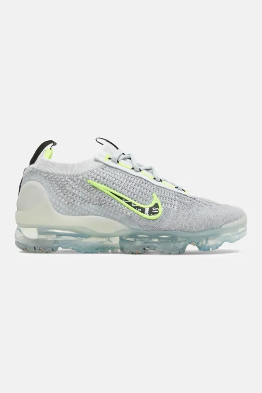 Mens Air Vapormax 2021 FK Wolf Grey/Black/Volt sold by Blue & Cream