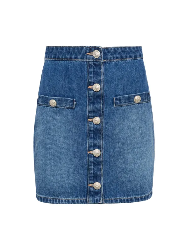 Kris Denim Mini Skirt Hilmar sold by Blue & Cream