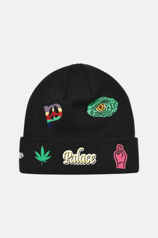 Palace x New Era Jesus Beanie made by PALACE