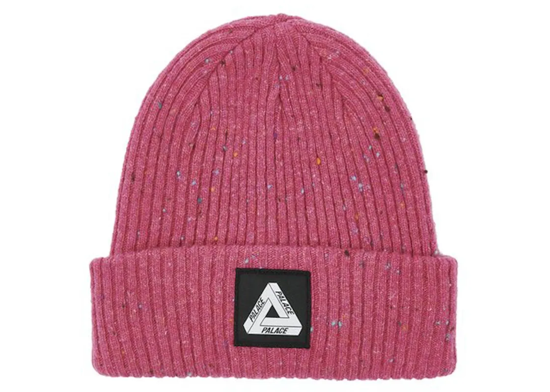 Palace Nepped Triferg Patch Beanie Cherry made by PALACE
