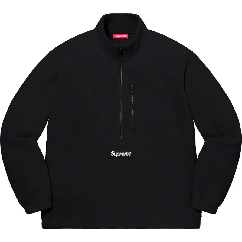 Polartec Half Zip Pullover Black sold by Blue & Cream