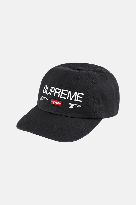Supreme Est. 1994 6-Panel Black Hat sold by Blue & Cream