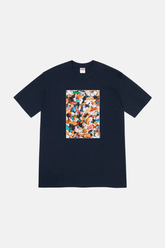 Pills Tee Navy sold by Blue & Cream