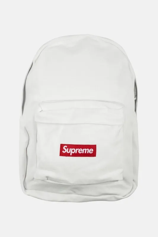 Supreme Canvas Backpack White sold by Blue & Cream