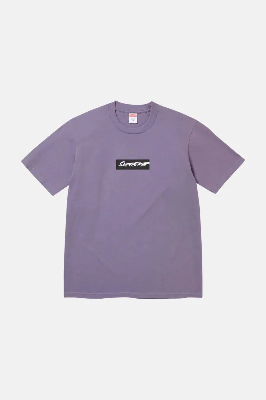 Futura Box Logo Tee Dusty Purple sold by Blue & Cream