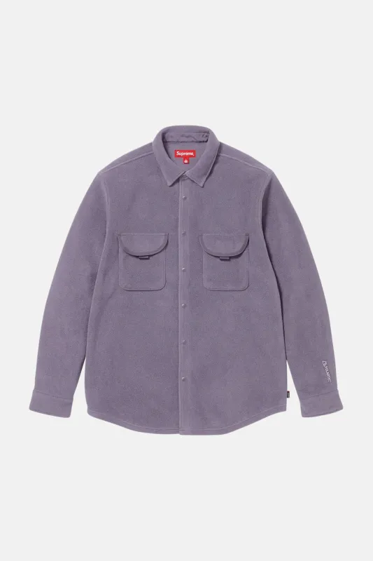 Supreme Polar-tec shirt Lilac sold by Blue & Cream