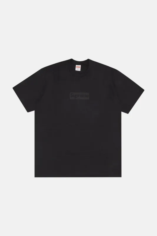 Supreme Tonal Box Logo Tee Black sold by Blue & Cream