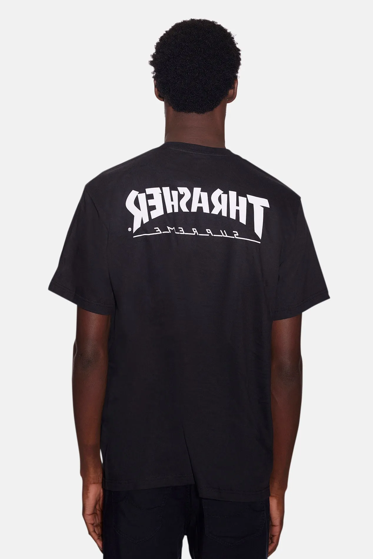Supreme Thrasher Harold Tee Black sold by Blue & Cream product image thumbnail 3