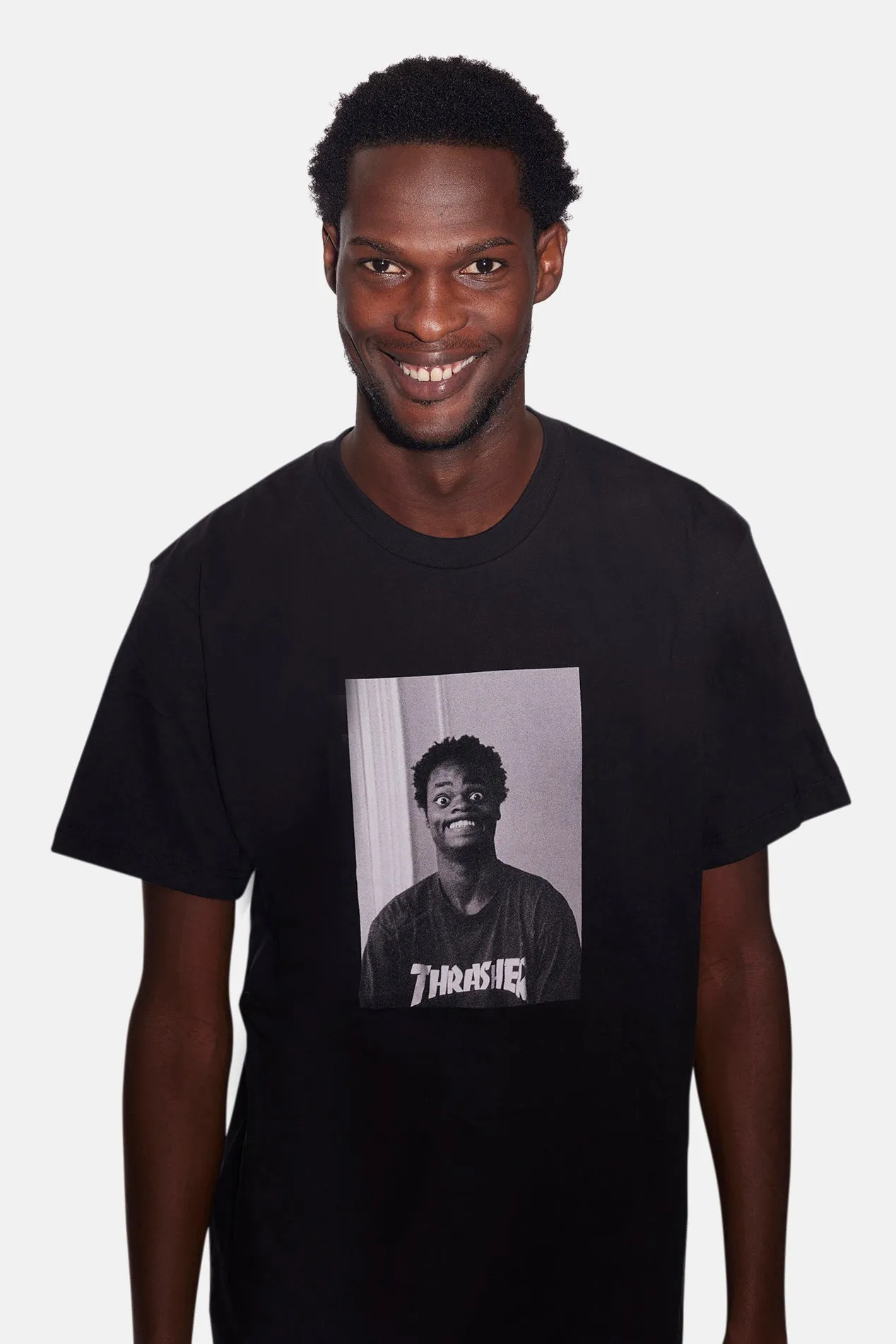Supreme Thrasher Harold Tee Black sold by Blue & Cream
