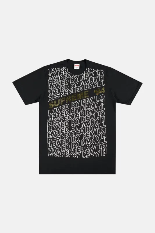 Respected Tee Black sold by Blue & Cream