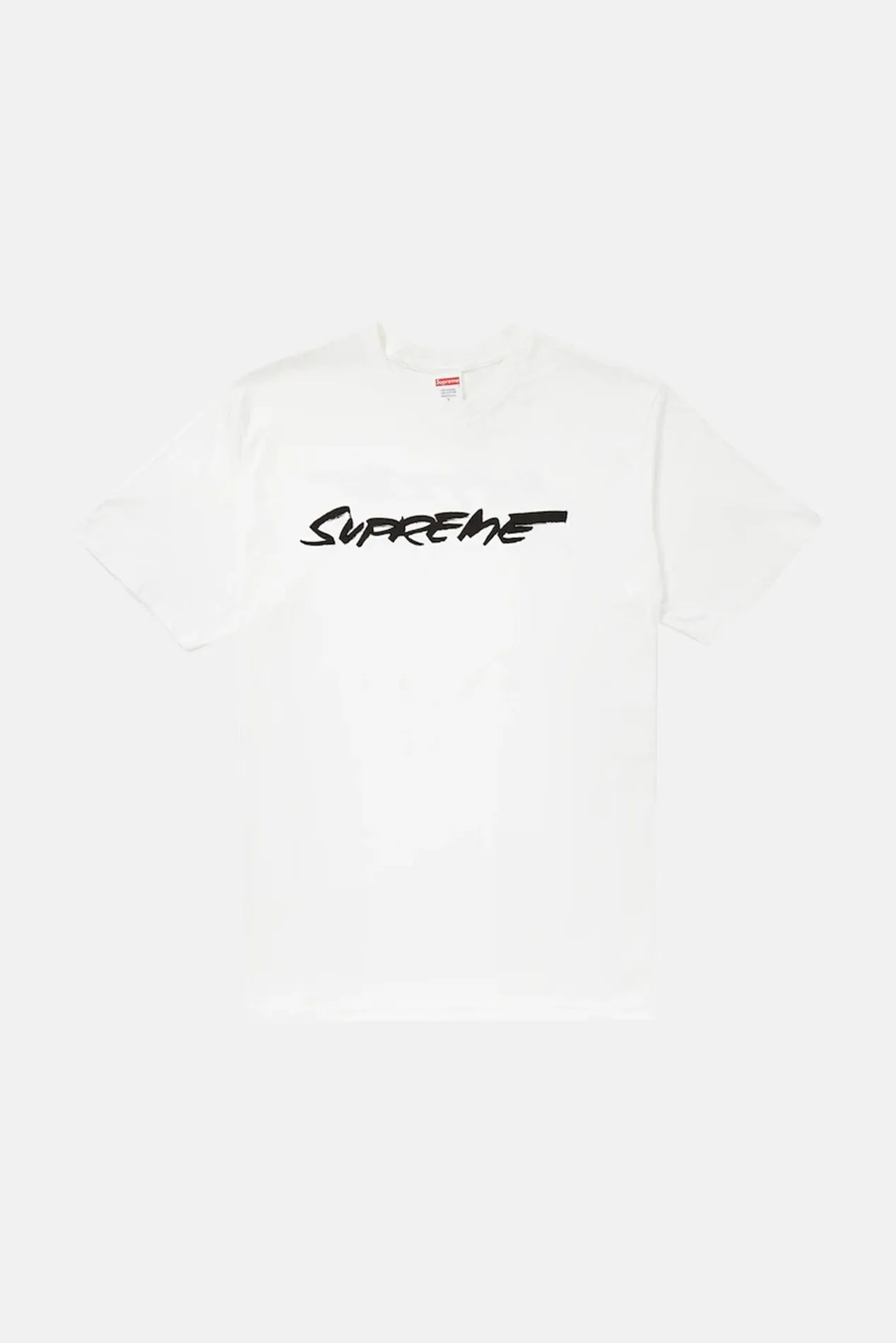 Supreme Futura Logo Tee White sold by Blue & Cream