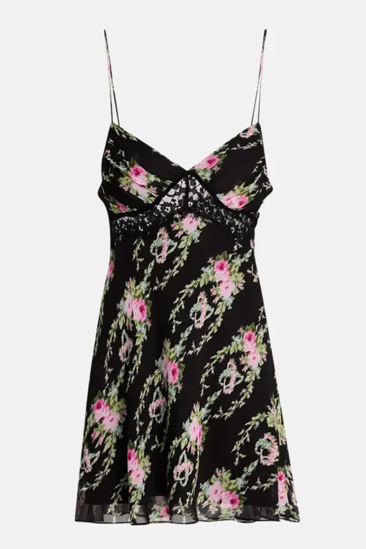 Etrune Dress Black Coffee made by LoveShackFancy