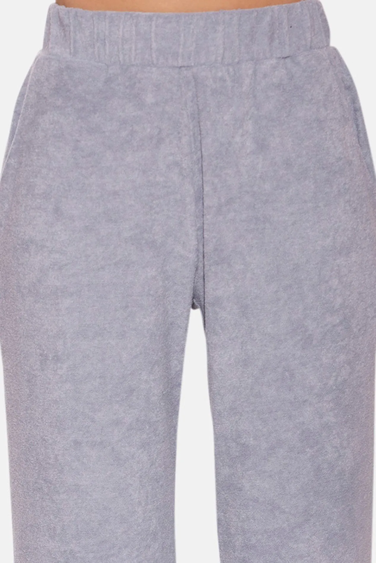 Goldie Wide Leg Terry Pant Grey sold by Blue & Cream product image thumbnail 5