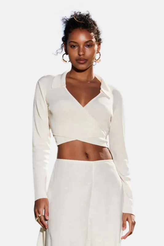 Tory Top Off White sold by Blue & Cream