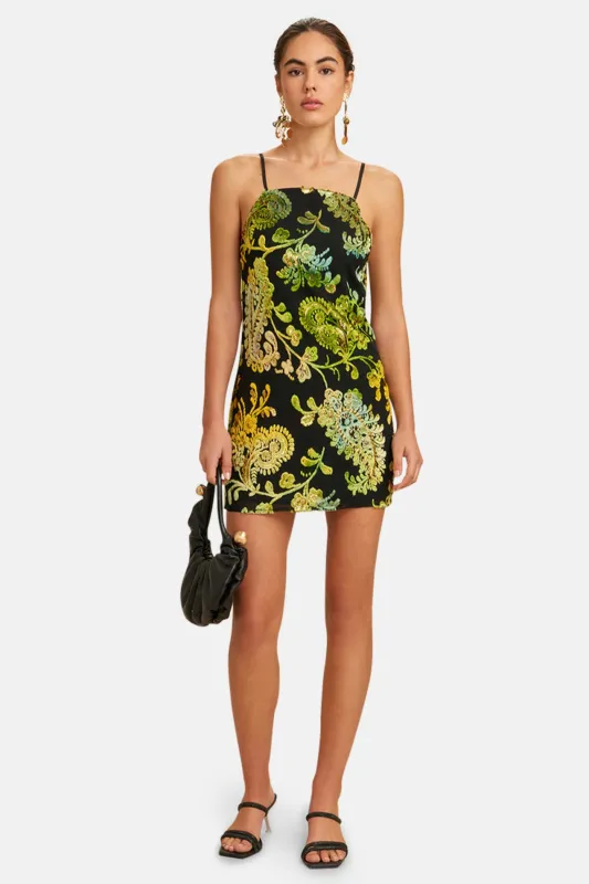 Leanne Dress Green Multi sold by Blue & Cream