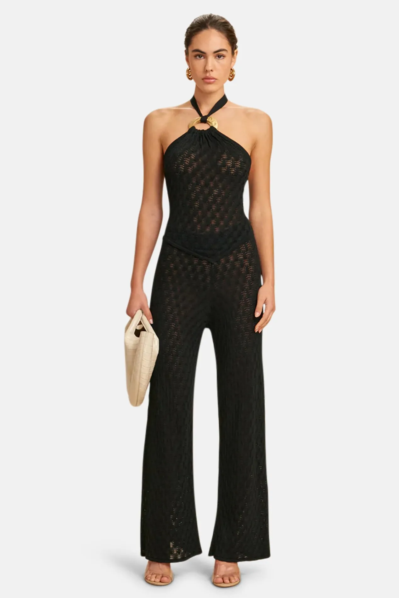 Jayla Knit Pant Black sold by Blue & Cream