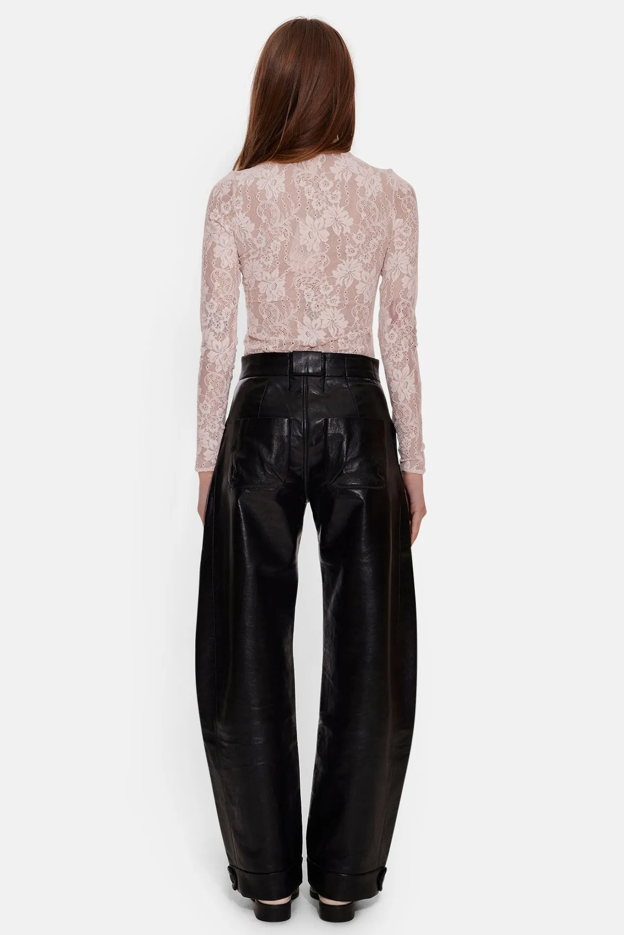 Longsleeve Lace Bodysuit Pale Pink sold by Blue & Cream product image thumbnail 2