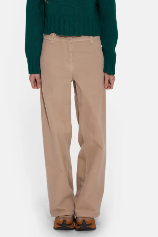 Megan Corduroy Pant Ecru sold by Blue & Cream
