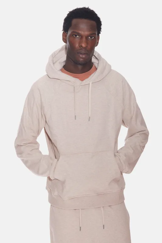 Rocky Heavy Hoodie Oat Heather sold by Blue & Cream