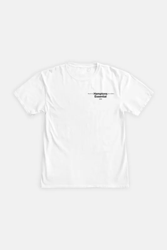 Hamptons Essential 2024 Tee White sold by Blue & Cream