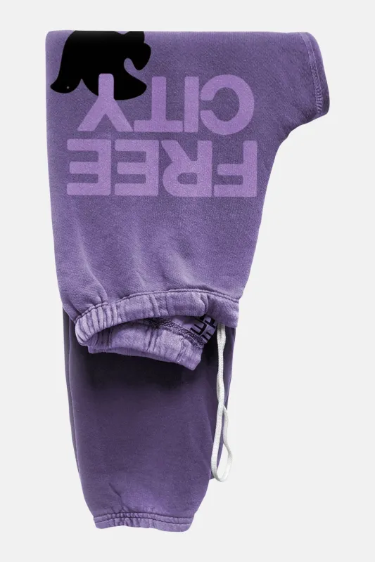 FREECITY Large Sweatpant Lavender Petal sold by Blue & Cream