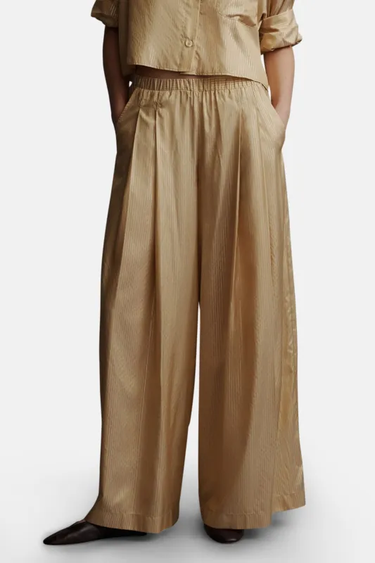 Sag Harbor Pants In Goldenrod/Gold sold by Blue & Cream