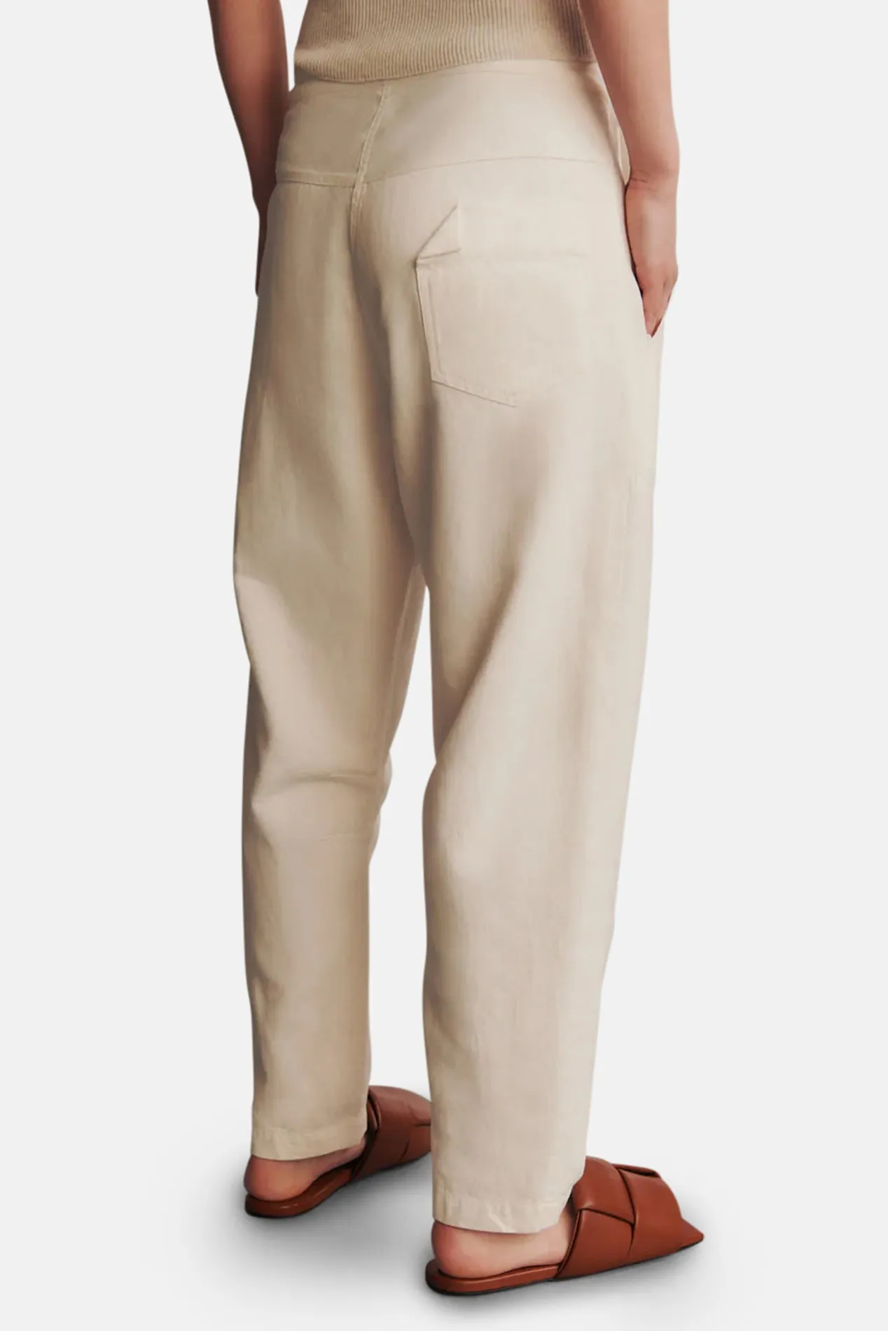 Jetties Beach Pant In Japanese Denim Natural sold by Blue & Cream product image thumbnail 3