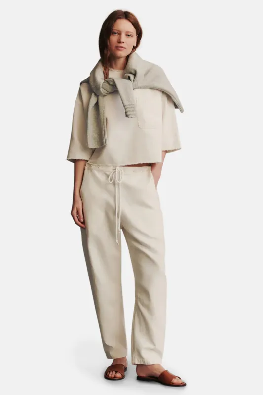 Jetties Beach Pant In Japanese Denim Natural sold by Blue & Cream