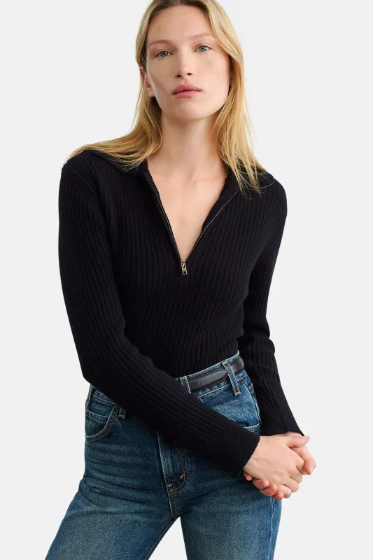 Braxton Sweater Dark Navy sold by Blue & Cream