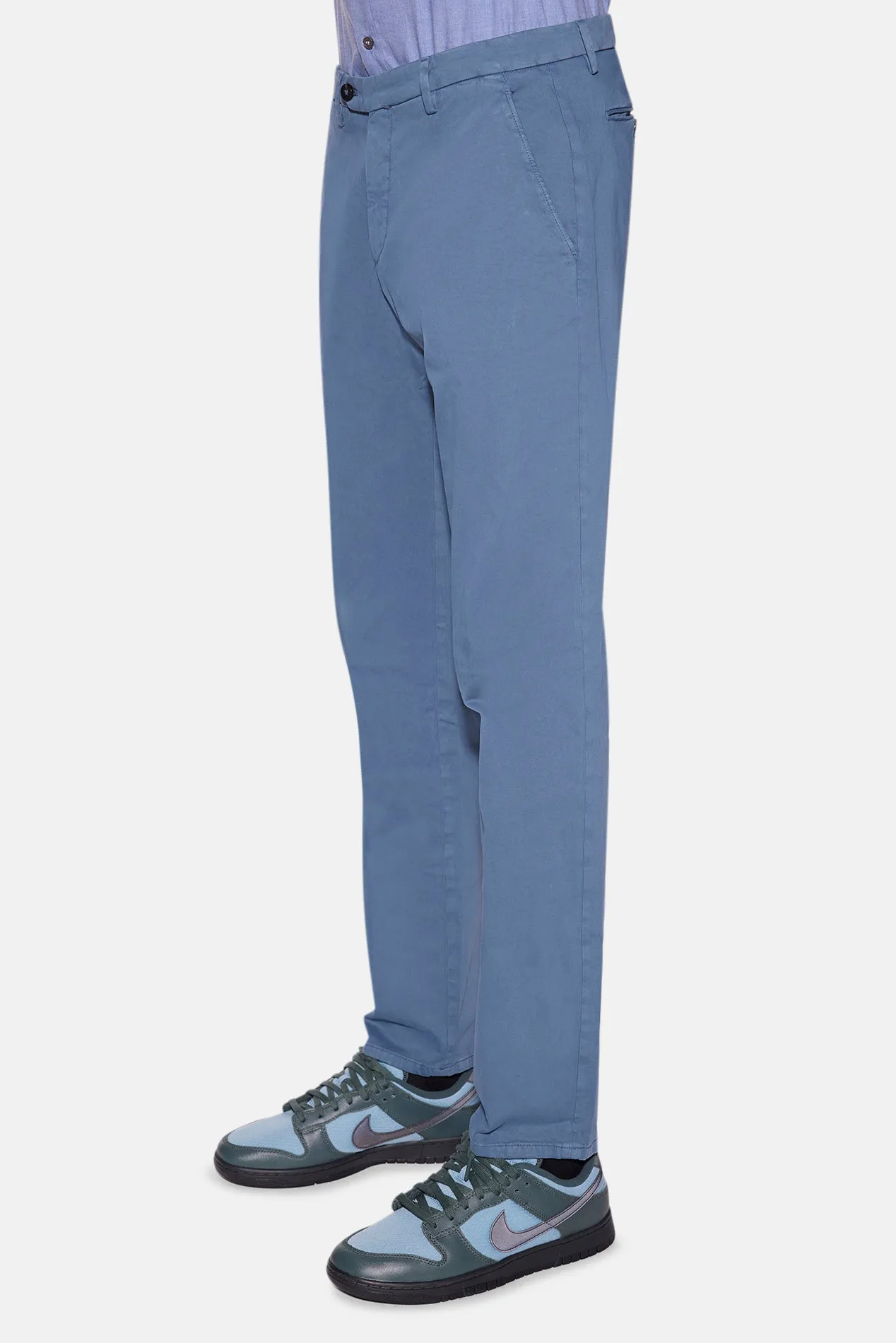 Cotton Stretch Pants Rich Blue sold by Blue & Cream product image thumbnail 2