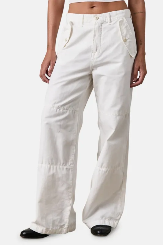 Ryan Trouser Soft White made by NSF