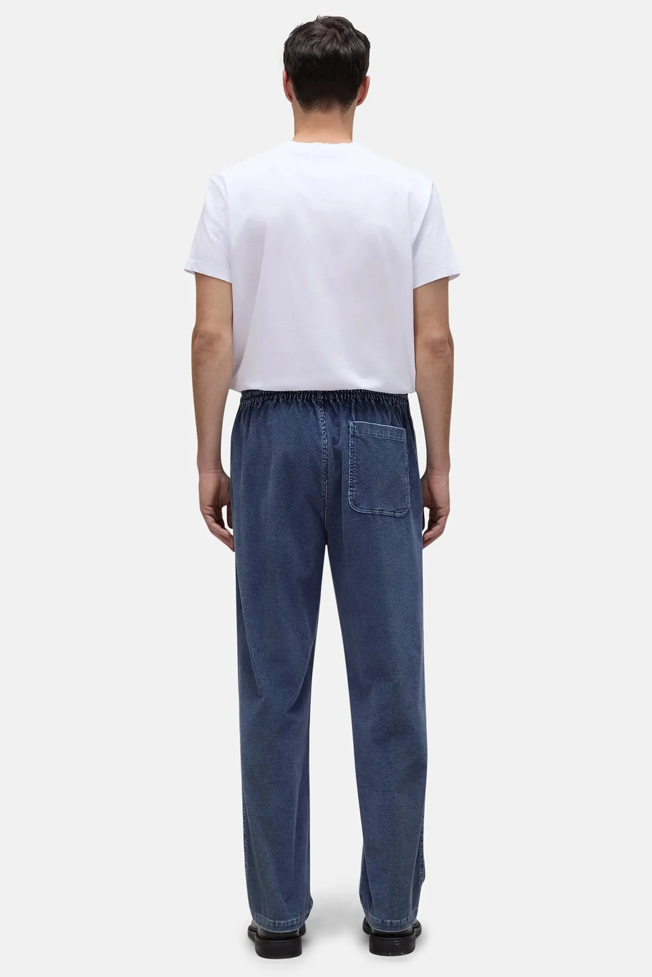 Ventura Ribbed Velvet Trouser Denim sold by Blue & Cream product image thumbnail 3
