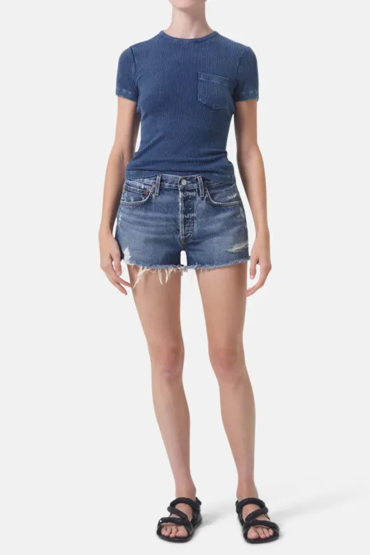 Parker Vintage Cut Off Short Dark Swapmeet sold by Blue & Cream