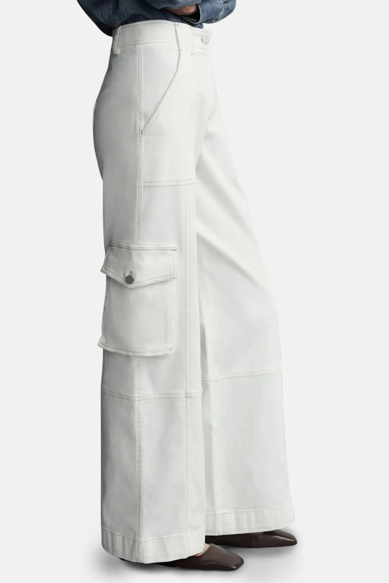 Coop Cargo Pant Ivory sold by Blue & Cream product image thumbnail 3