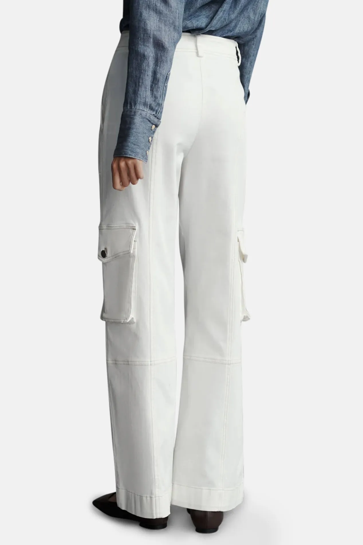 Coop Cargo Pant Ivory sold by Blue & Cream product image thumbnail 2