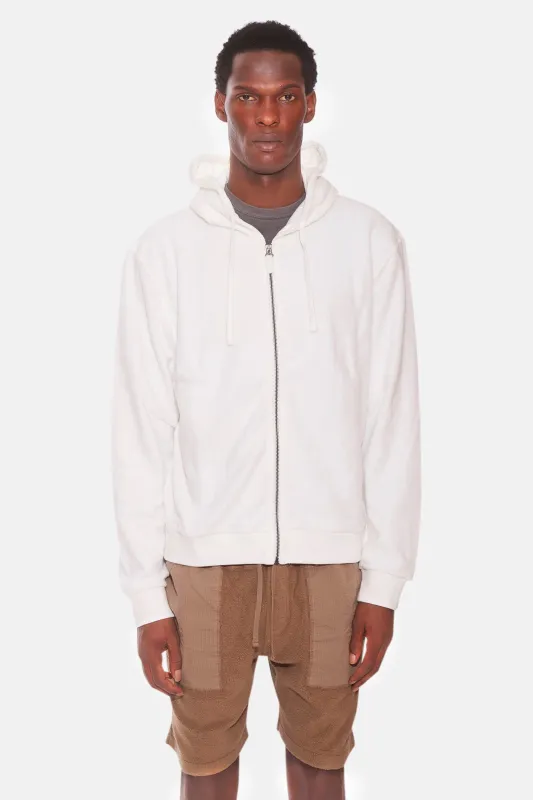 B&C Zip Hoodie White sold by Blue & Cream
