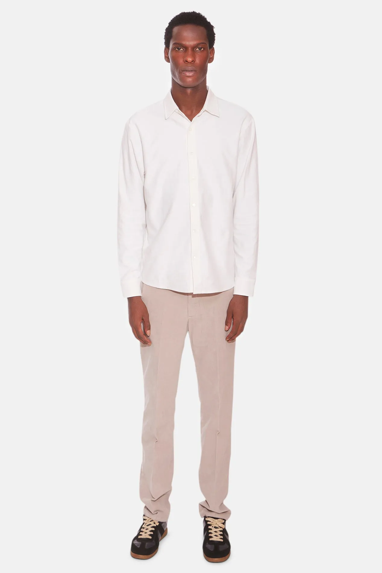 Dre Pique Button Up Shirt Ivory sold by Blue & Cream product image thumbnail 4