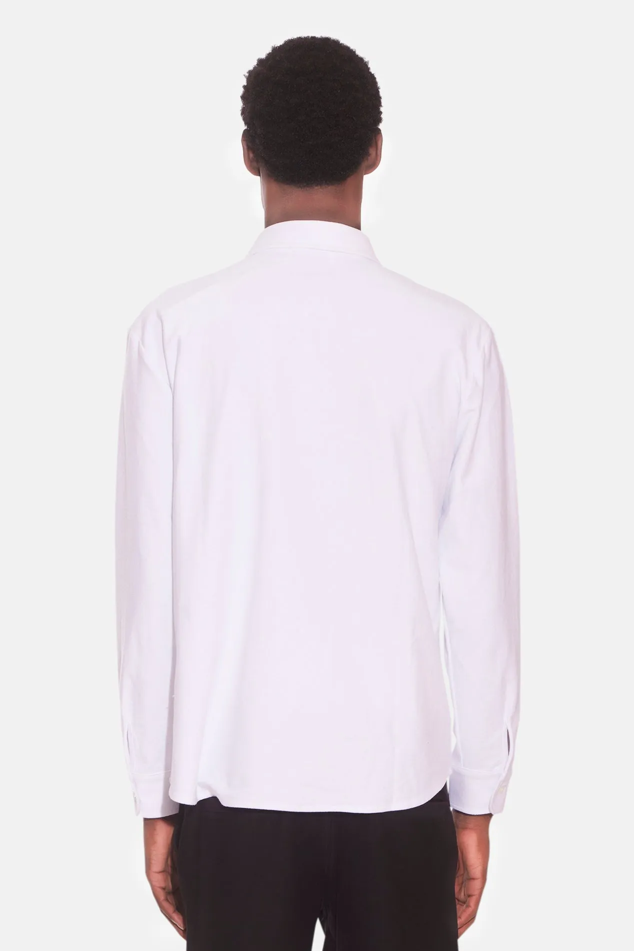 Dre Pique Button Up Shirt Pure White sold by Blue & Cream product image thumbnail 3