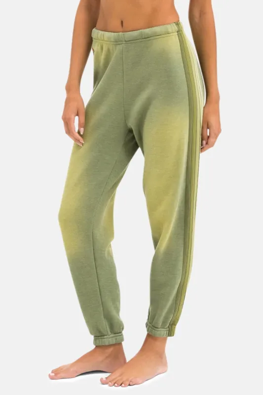 5 Stripe Sweatpants Faded Army sold by Blue & Cream