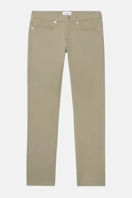L'Homme Slim Twill Garage Dry Sage sold by Blue & Cream